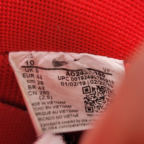 Nike Air Force 1 '07 LV8 Low Double Layer Mens 10 - Picture 11 of 11